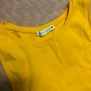Zara orange tank